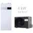 Gaiss- ūdens siltumsūknis Midea M-Thermal 4 kW ar integrētu 190 l KŪ tvertni (MHA- V4W/D2N8-B2 / HBT-A100/190CD90GN8-B)