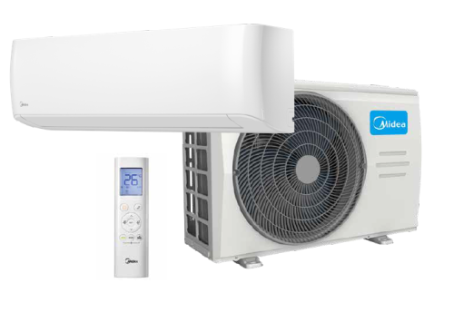 SILTUMSŪKNIS MIDEA OASIS PLUS MSOPBU-12HRFN8-QRE1GW MOX330-12HFN8-QRE1GW 3.5-4.3 kW, 35-45 m² Siltumsūkņu uzstādīšana, montāža, serviss, veikals