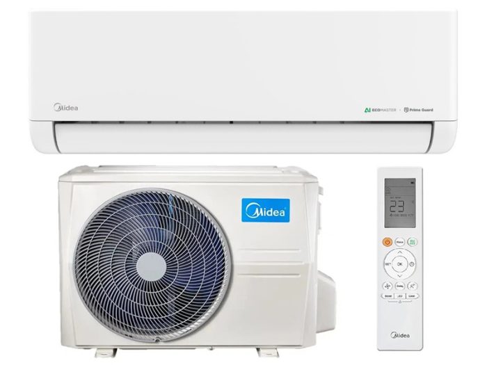 SILTUMSŪKNIS MIDEA SOLSTICE EZ MSEZAU-09HRFN8-QRD6GW MOX231-09HFN8-QRD6GW 2.6/2.9 kW, 20–30 m² Siltumsūkņu uzstādīšana, montāža, serviss, veikals
